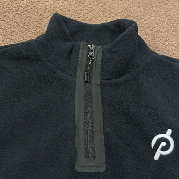 Peloton Women’s Black 1/4 Zip Black Fleece Jacket - Picture 3 of 9